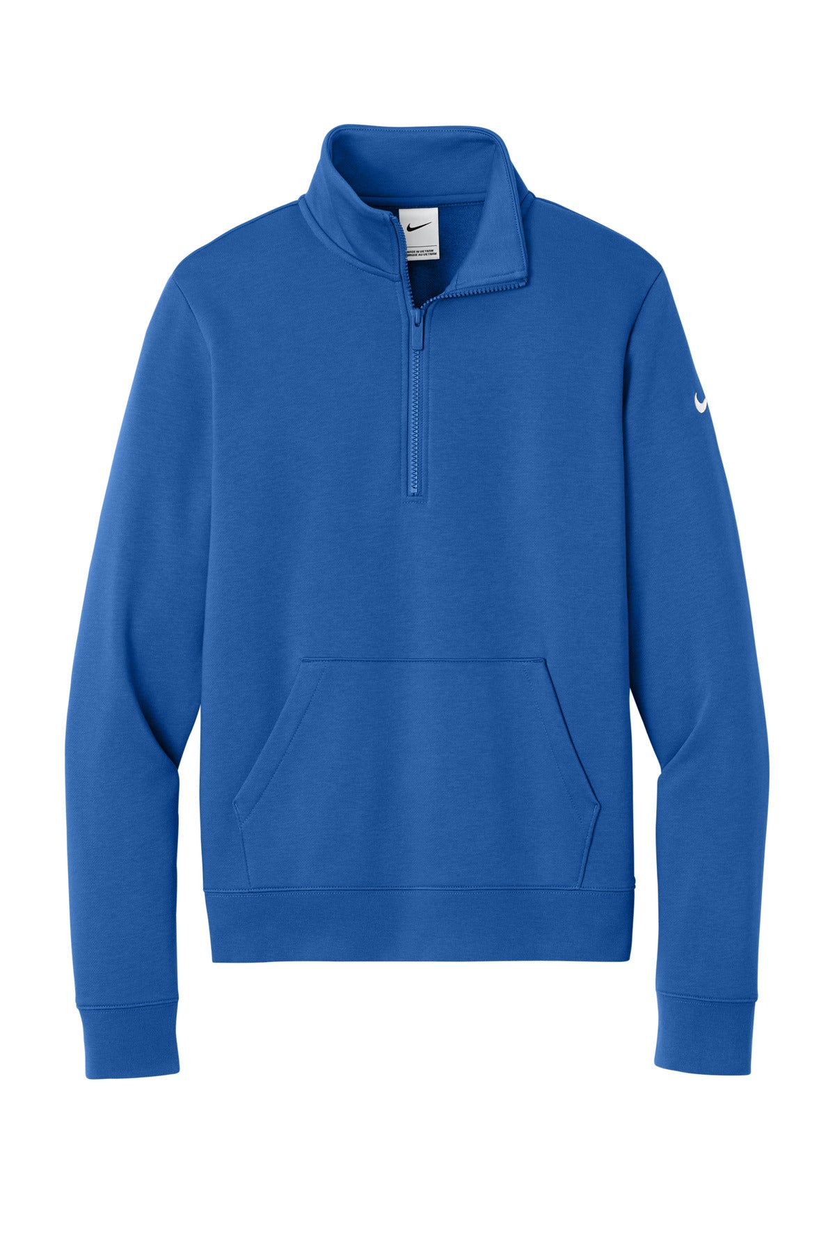 Nike Women's Club Fleece Sleeve Swoosh 1/2-Zip NKDX6720