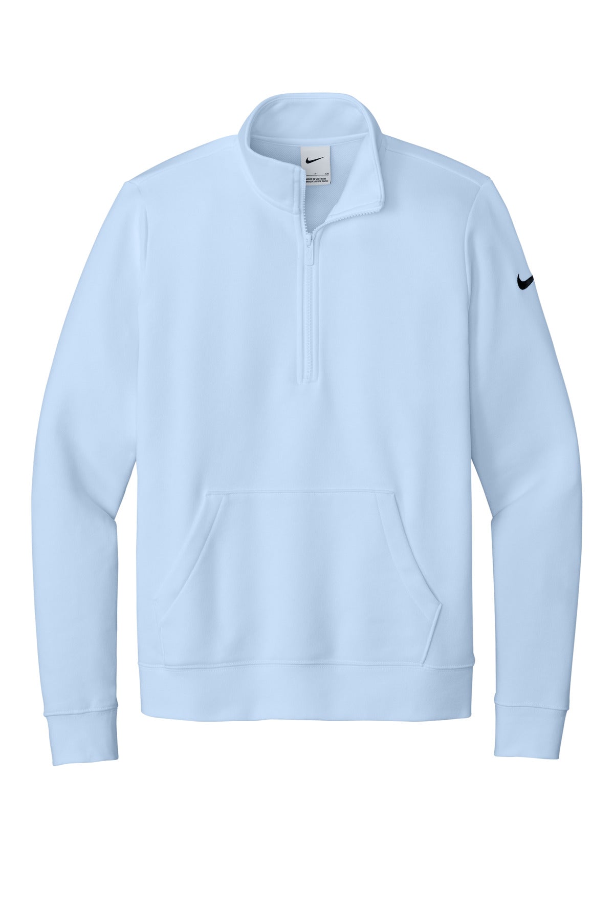 Nike Women's Club Fleece Sleeve Swoosh 1/2-Zip NKDX6720
