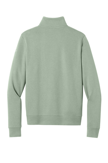 Nike Women's Club Fleece Sleeve Swoosh 1/2-Zip NKDX6720