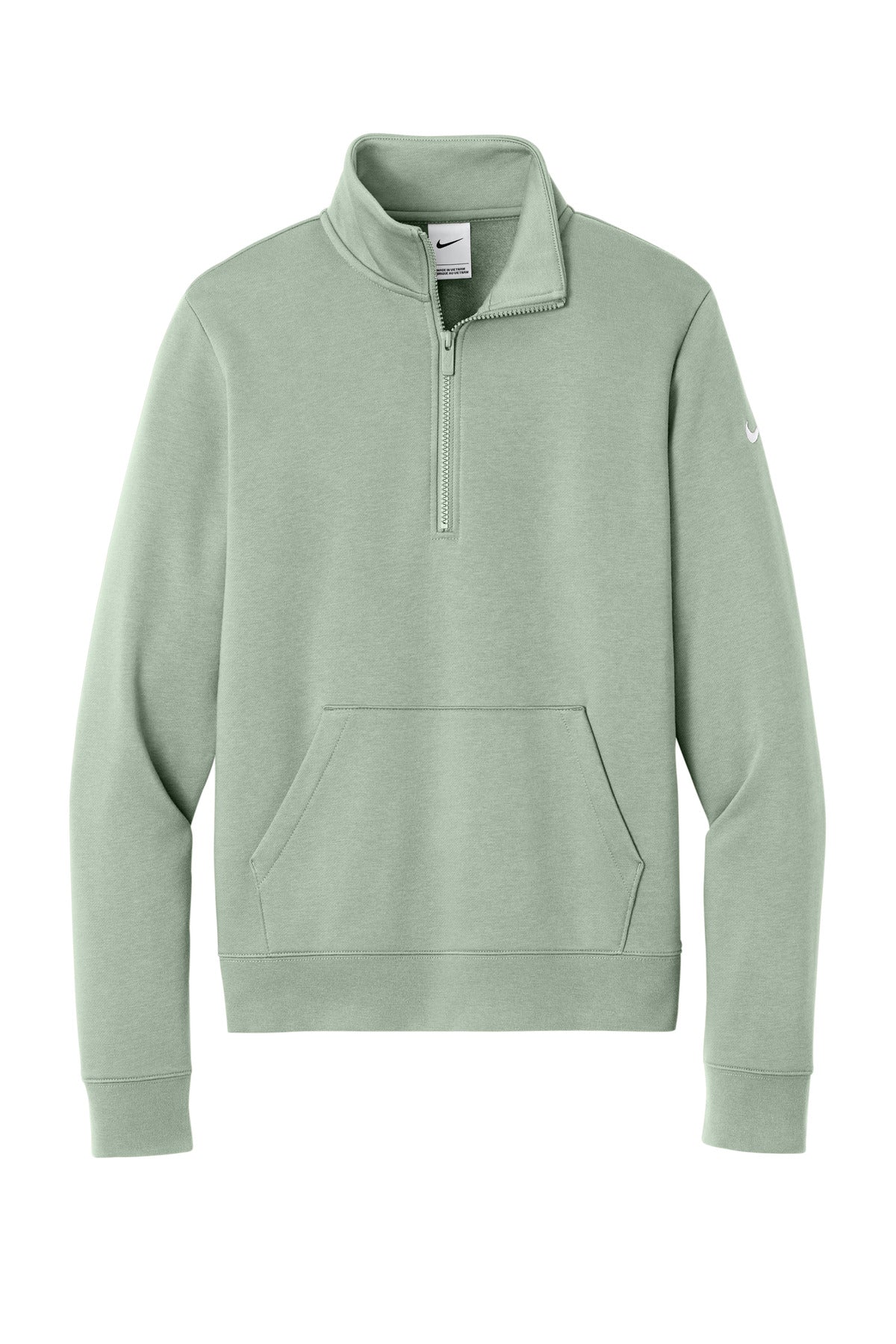 Nike Women's Club Fleece Sleeve Swoosh 1/2-Zip NKDX6720