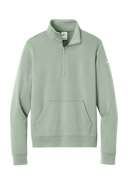 Nike Women's Club Fleece Sleeve Swoosh 1/2-Zip NKDX6720