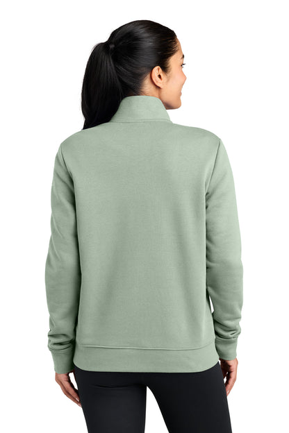 Nike Women's Club Fleece Sleeve Swoosh 1/2-Zip NKDX6720