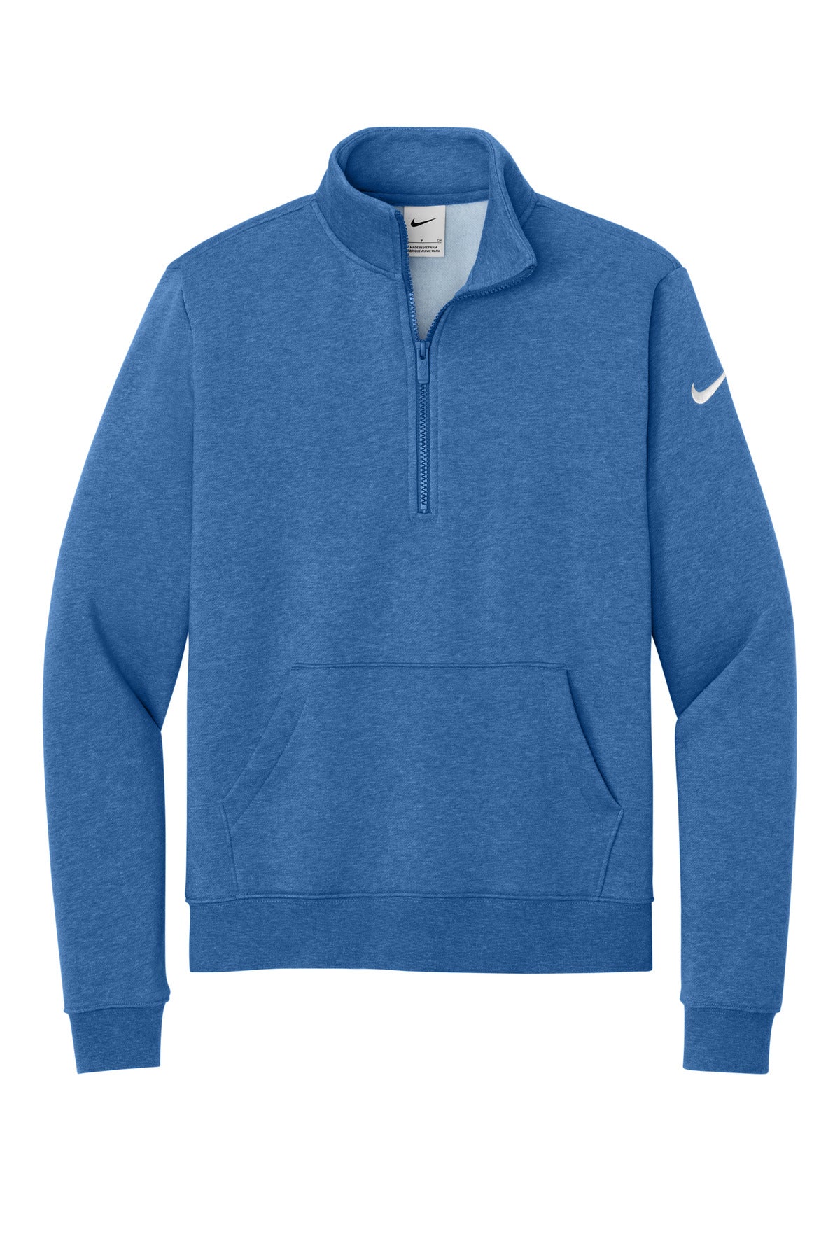 Nike Women's Club Fleece Sleeve Swoosh 1/2-Zip NKDX6720