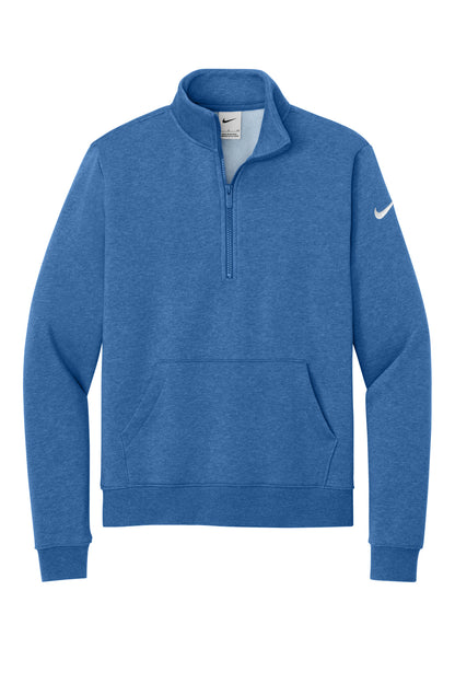 Nike Women's Club Fleece Sleeve Swoosh 1/2-Zip NKDX6720