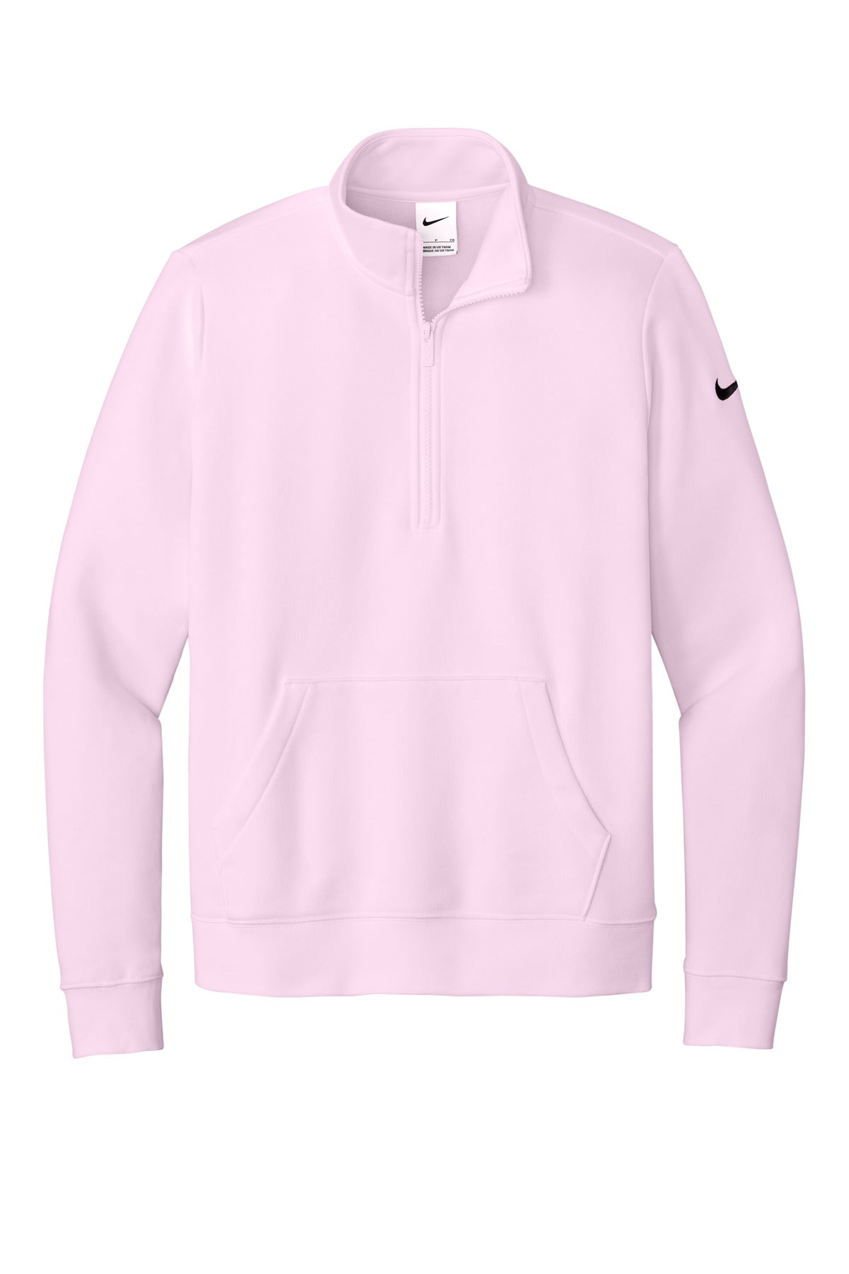 Nike Women's Club Fleece Sleeve Swoosh 1/2-Zip NKDX6720