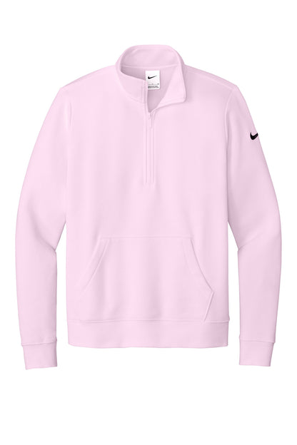 Nike Women's Club Fleece Sleeve Swoosh 1/2-Zip NKDX6720