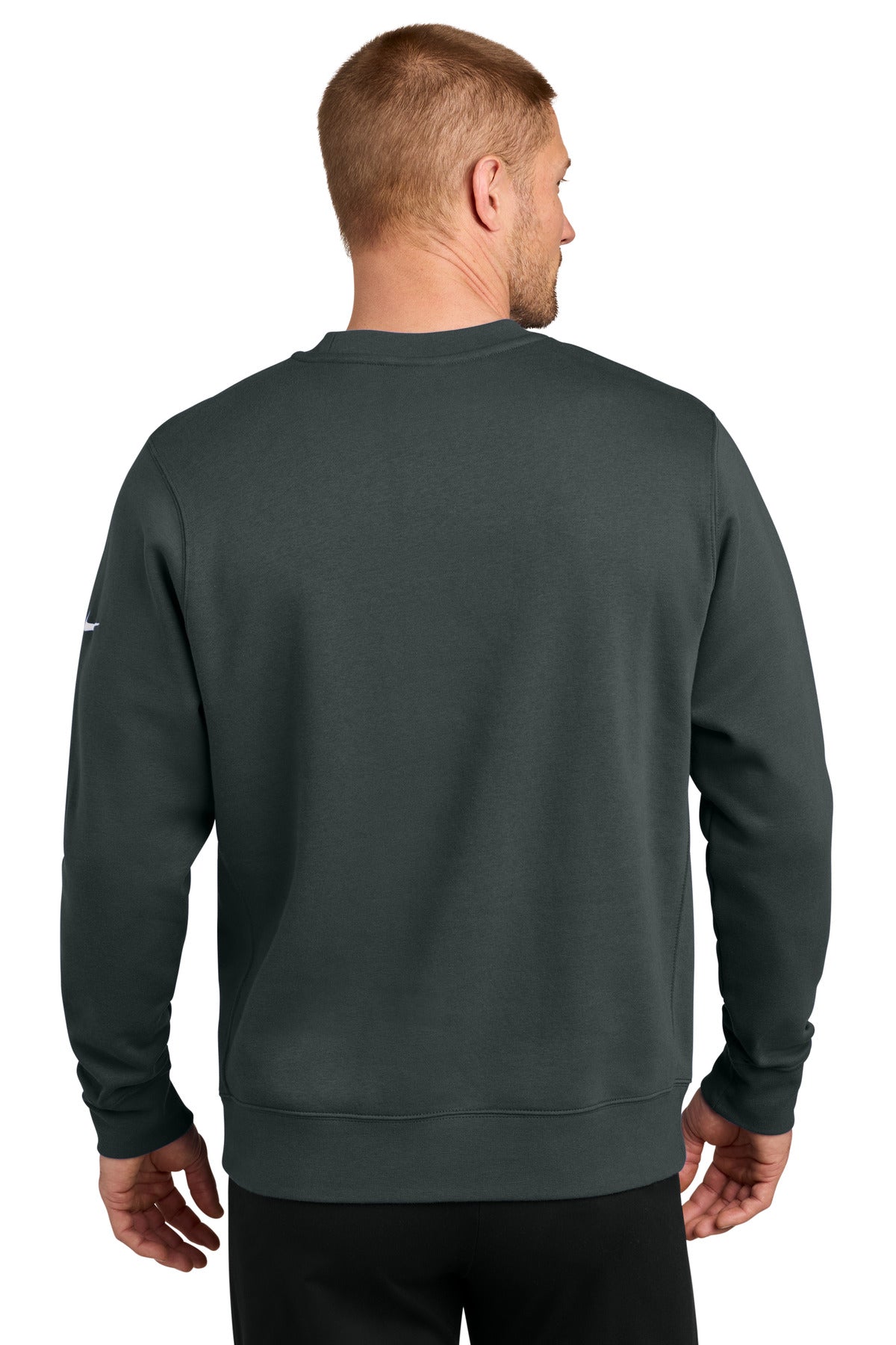 Nike Club Fleece Sleeve Swoosh Crew NKFD9863