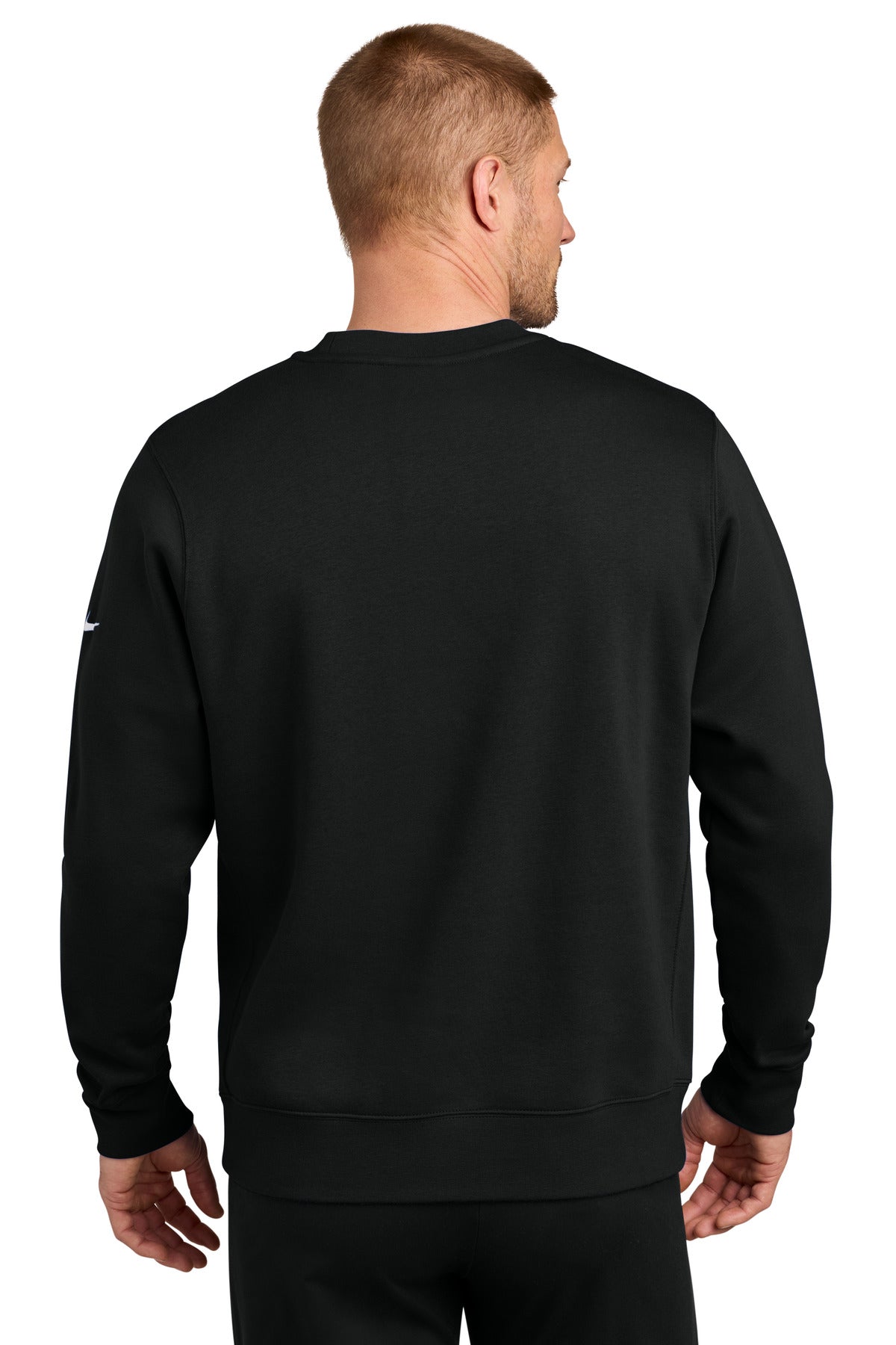 Nike Club Fleece Sleeve Swoosh Crew NKFD9863