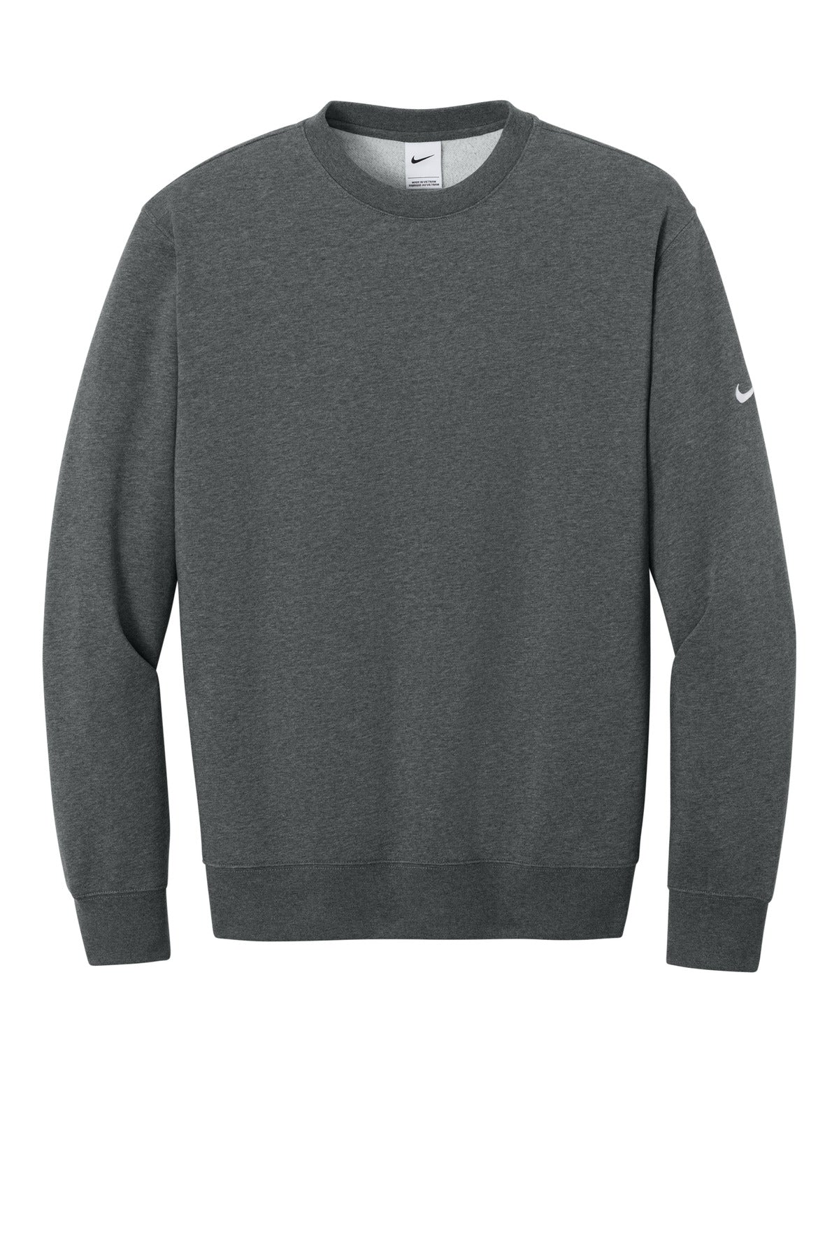 Nike Club Fleece Sleeve Swoosh Crew NKFD9863