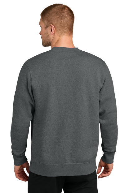 Nike Club Fleece Sleeve Swoosh Crew NKFD9863