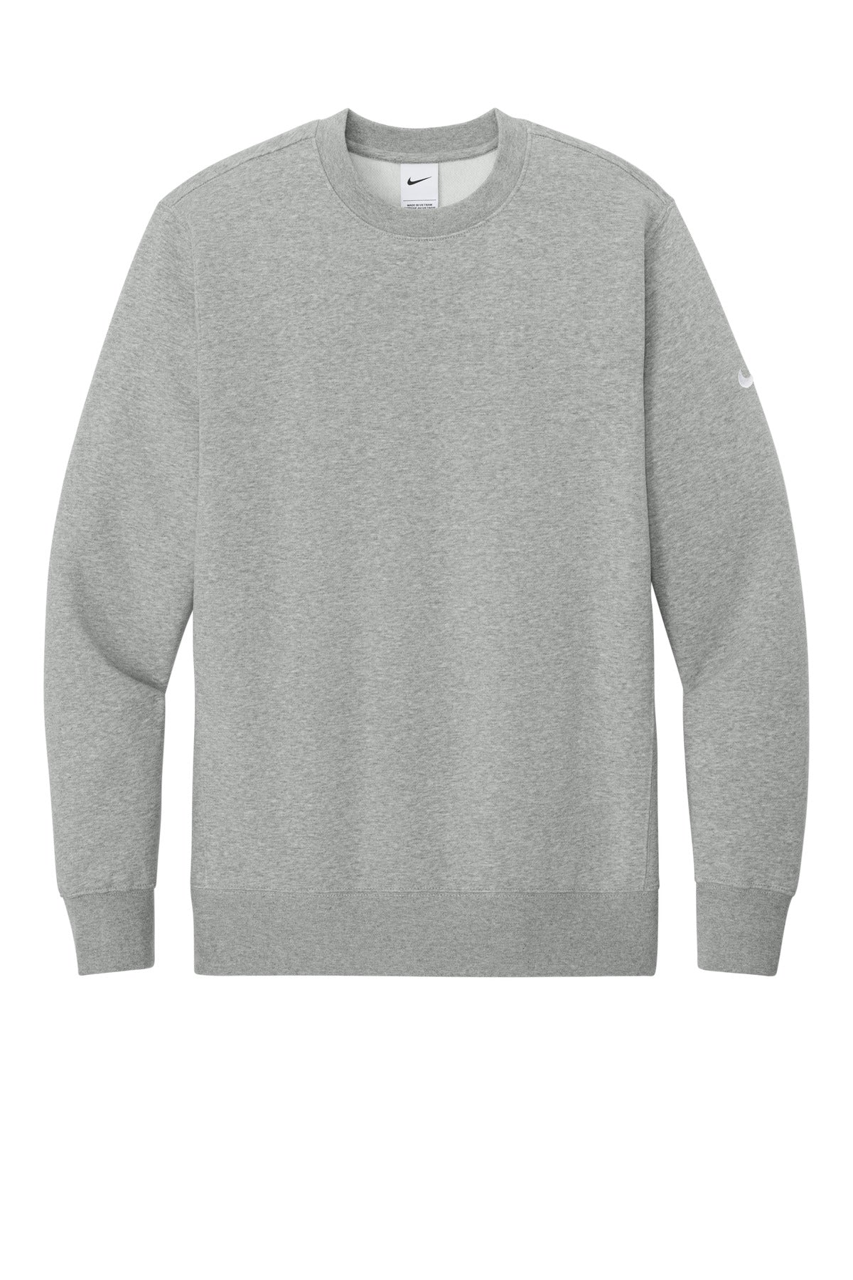 Nike Club Fleece Sleeve Swoosh Crew NKFD9863
