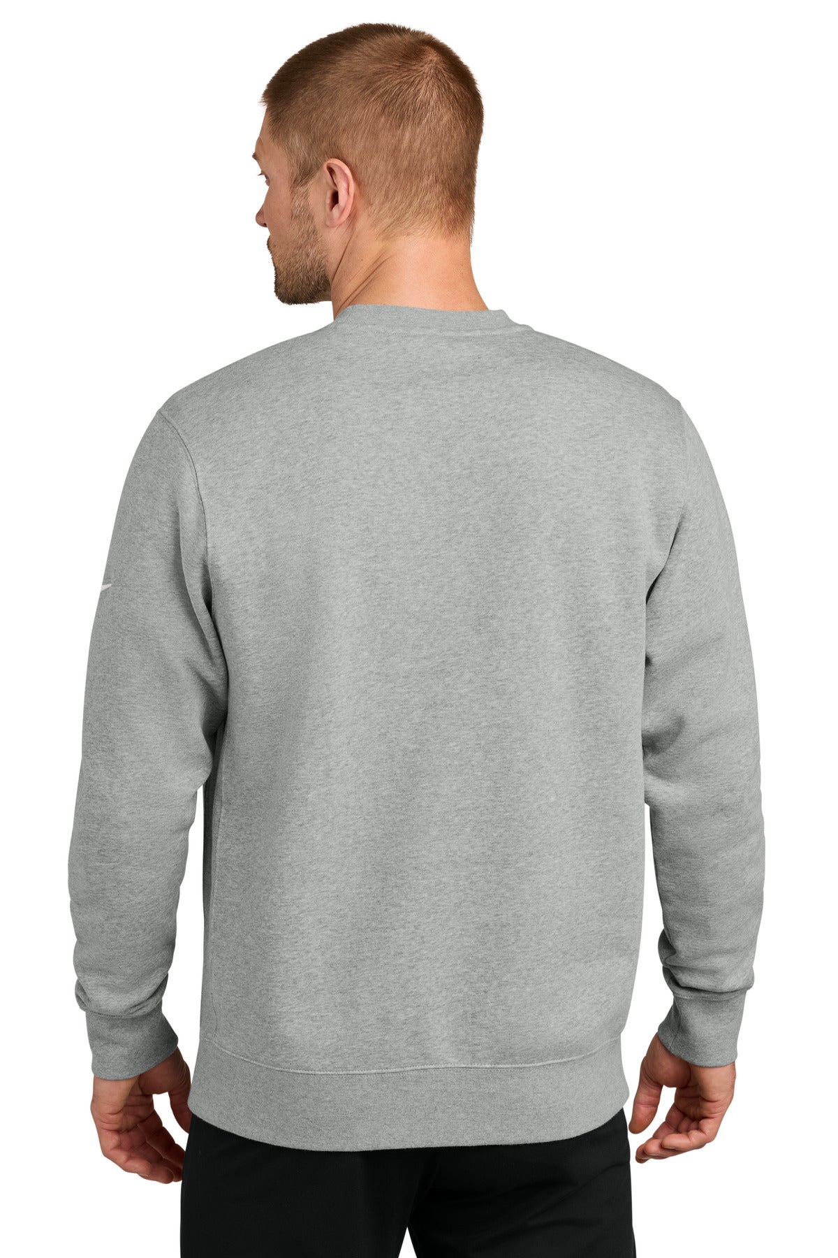 Nike Club Fleece Sleeve Swoosh Crew NKFD9863