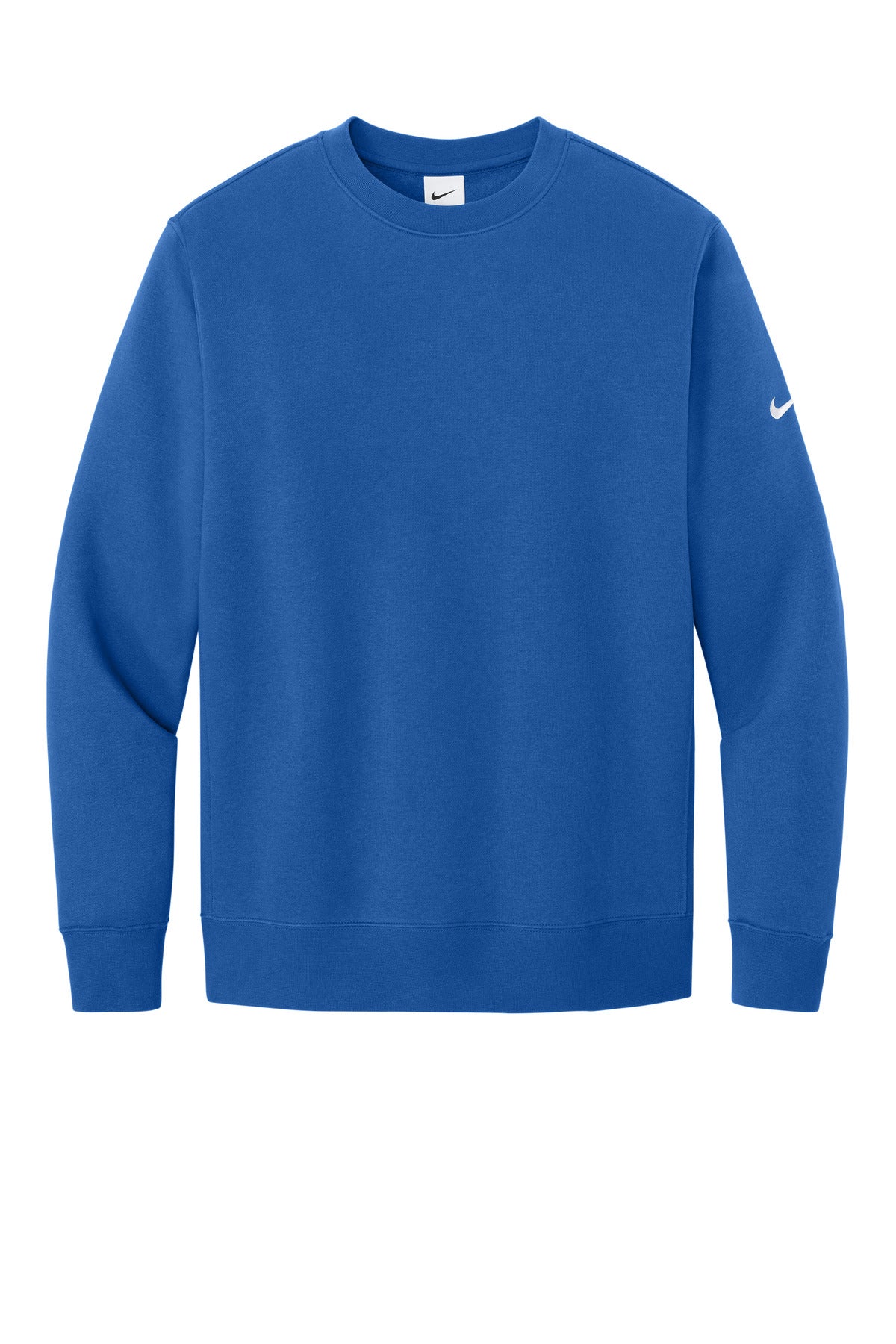 Nike Club Fleece Sleeve Swoosh Crew NKFD9863