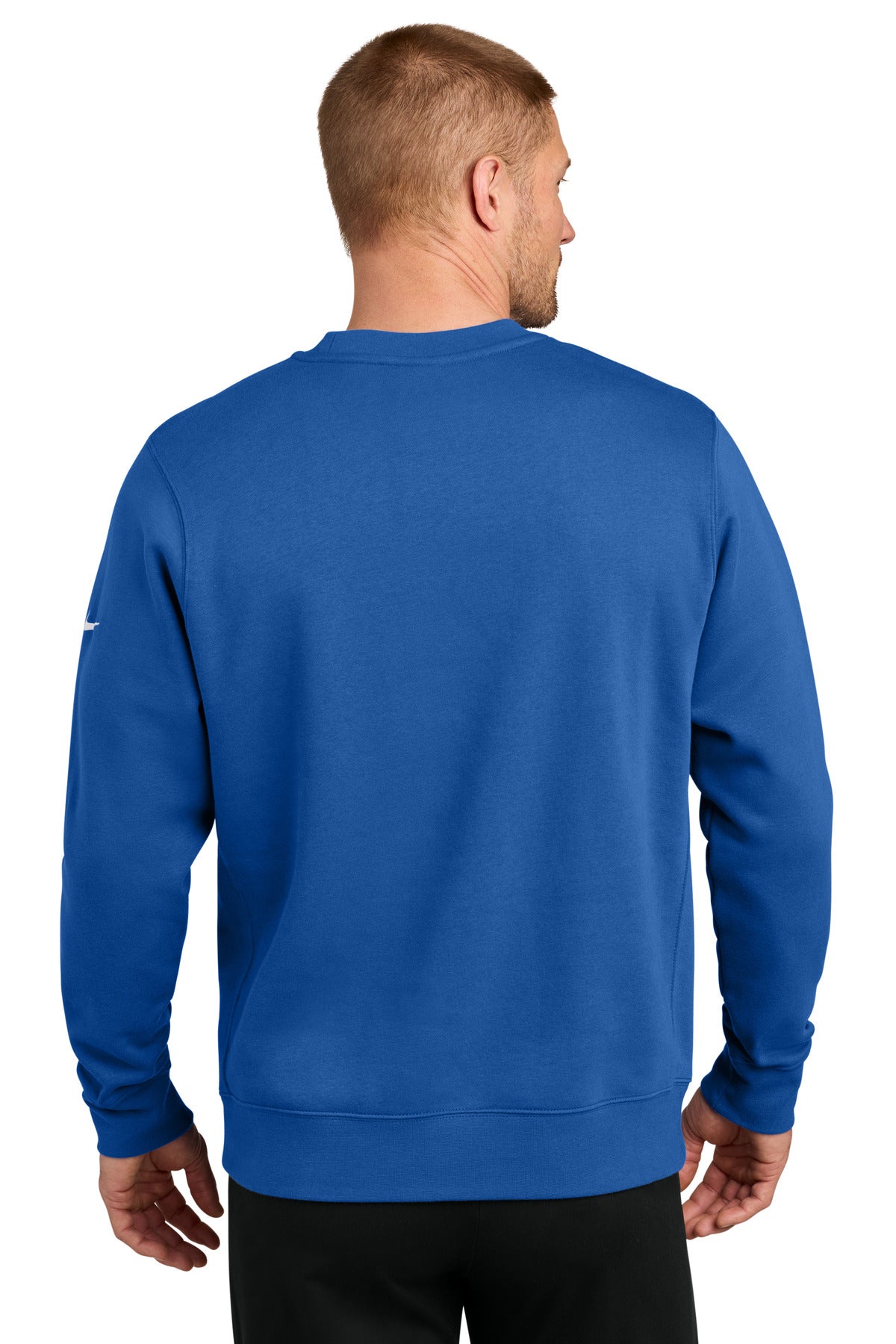Nike Club Fleece Sleeve Swoosh Crew NKFD9863