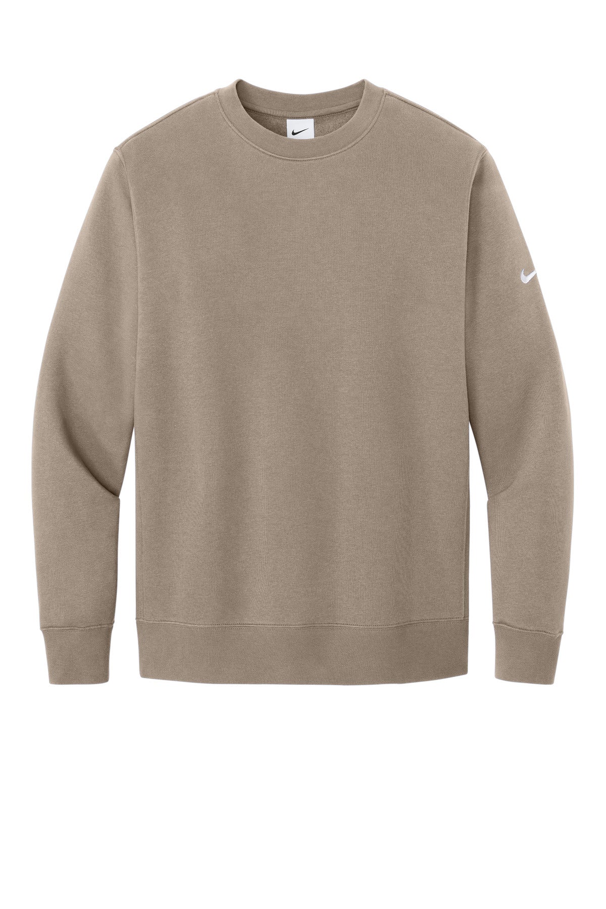 Nike Club Fleece Sleeve Swoosh Crew NKFD9863