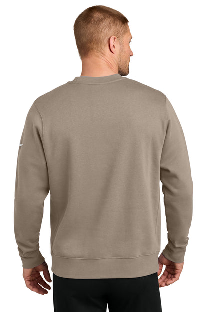 Nike Club Fleece Sleeve Swoosh Crew NKFD9863