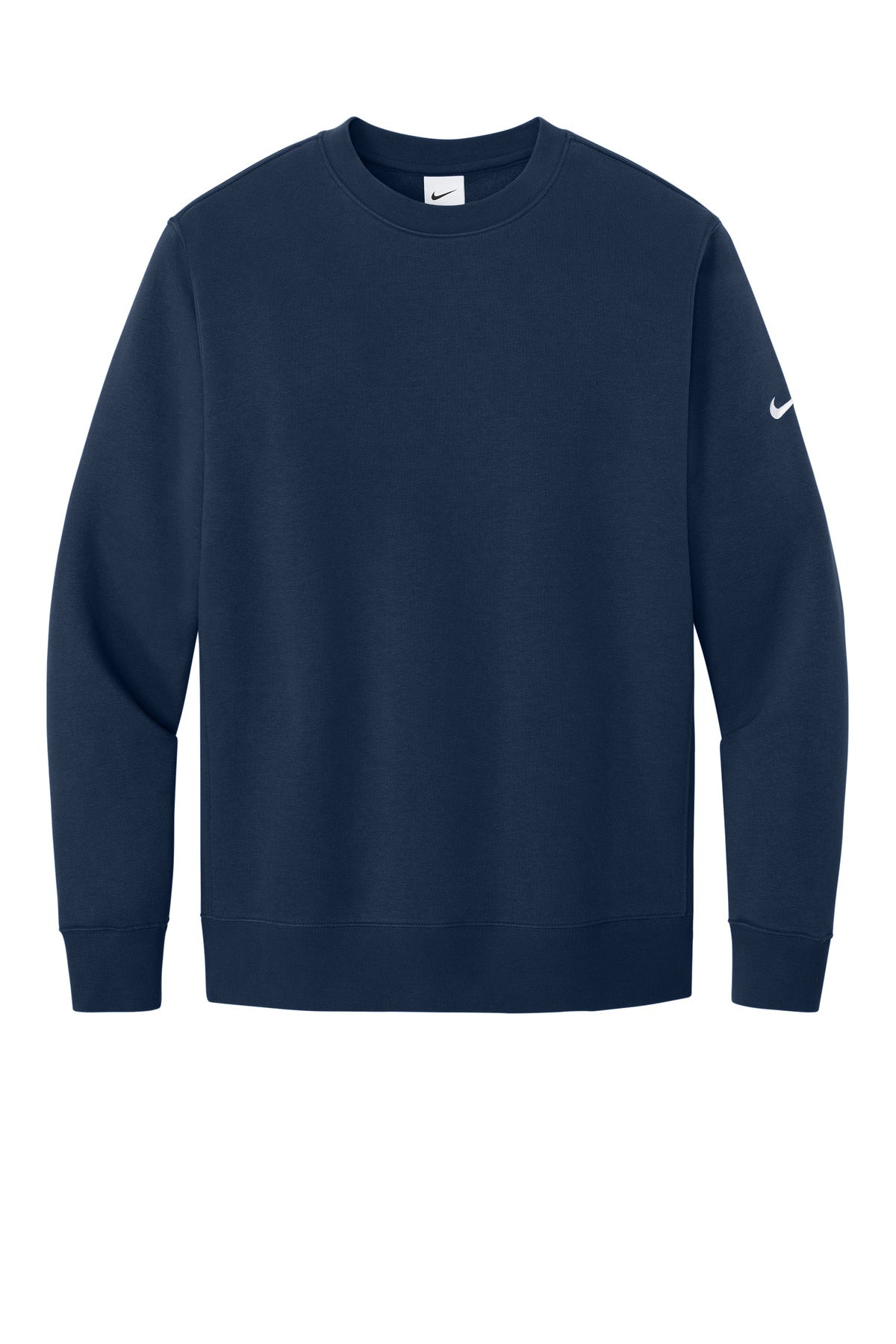 Nike Club Fleece Sleeve Swoosh Crew NKFD9863
