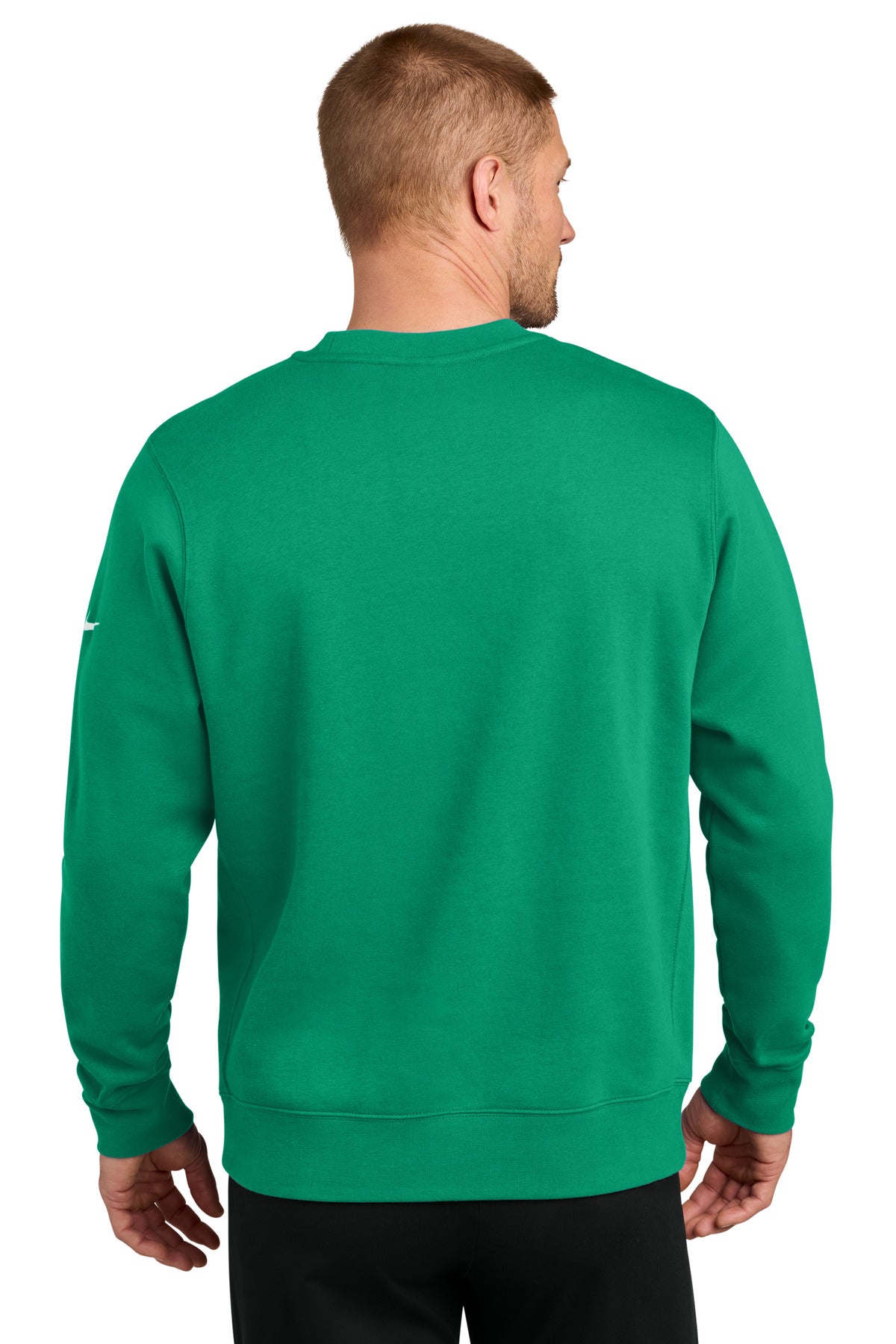 Nike Club Fleece Sleeve Swoosh Crew NKFD9863