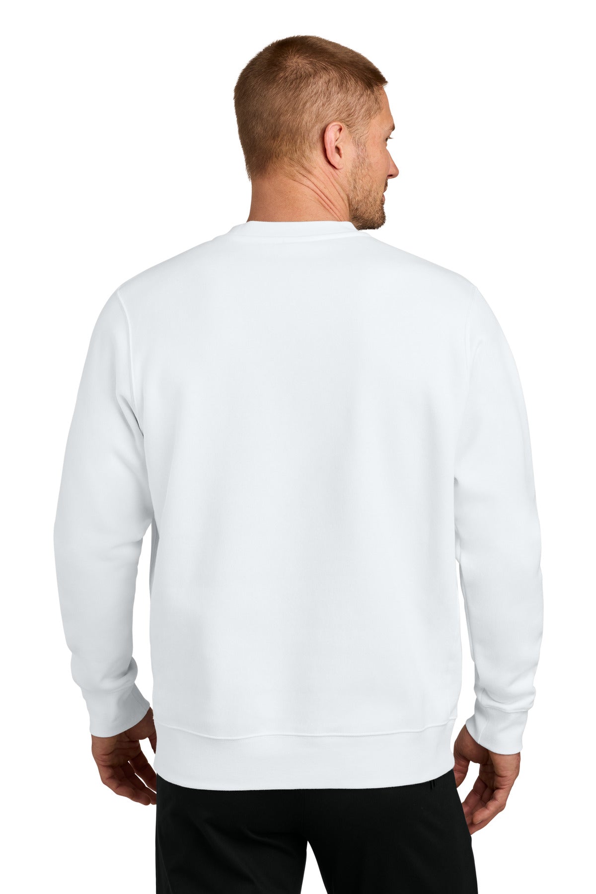 Nike Club Fleece Sleeve Swoosh Crew NKFD9863