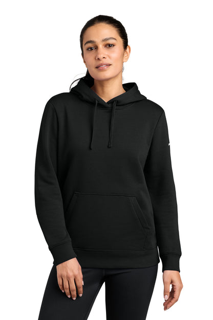 Nike Women's Club Fleece Sleeve Swoosh Pullover Hoodie NKFD9889