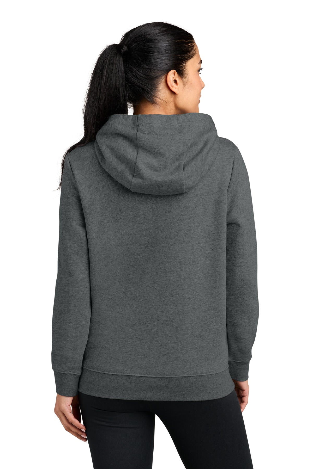 Nike Women's Club Fleece Sleeve Swoosh Pullover Hoodie NKFD9889