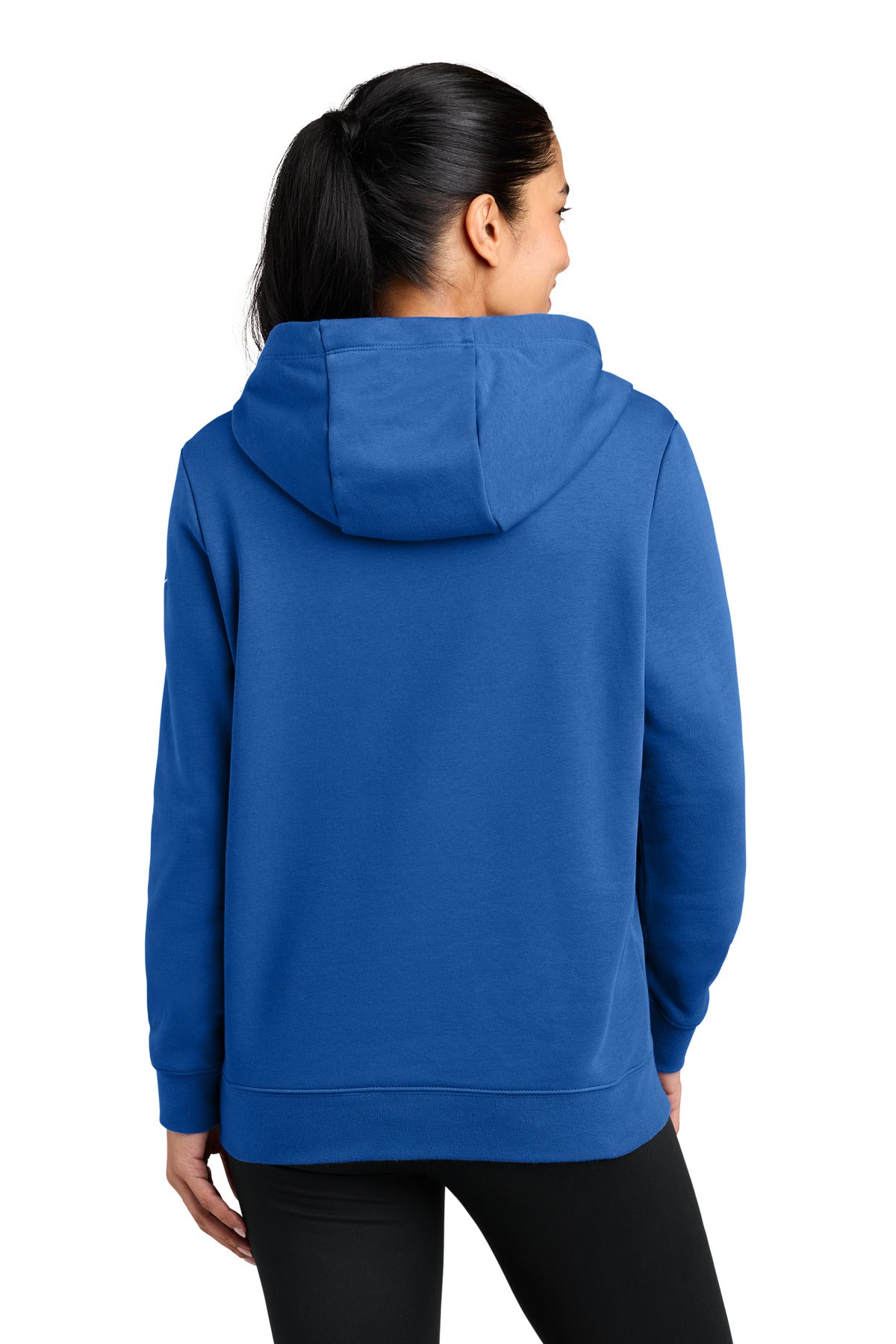 Nike Women's Club Fleece Sleeve Swoosh Pullover Hoodie NKFD9889