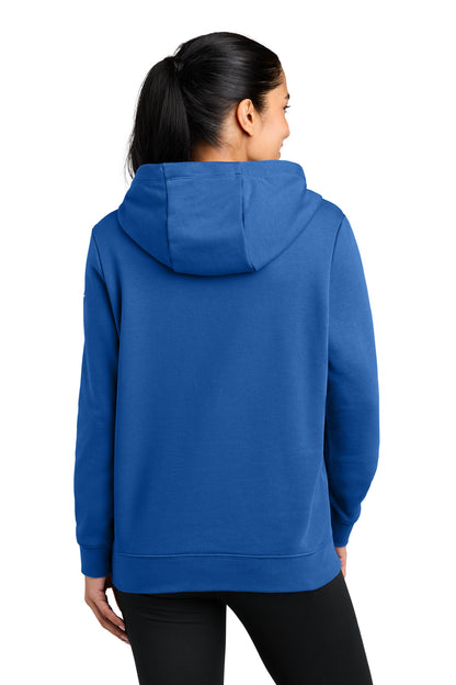 Nike Women's Club Fleece Sleeve Swoosh Pullover Hoodie NKFD9889