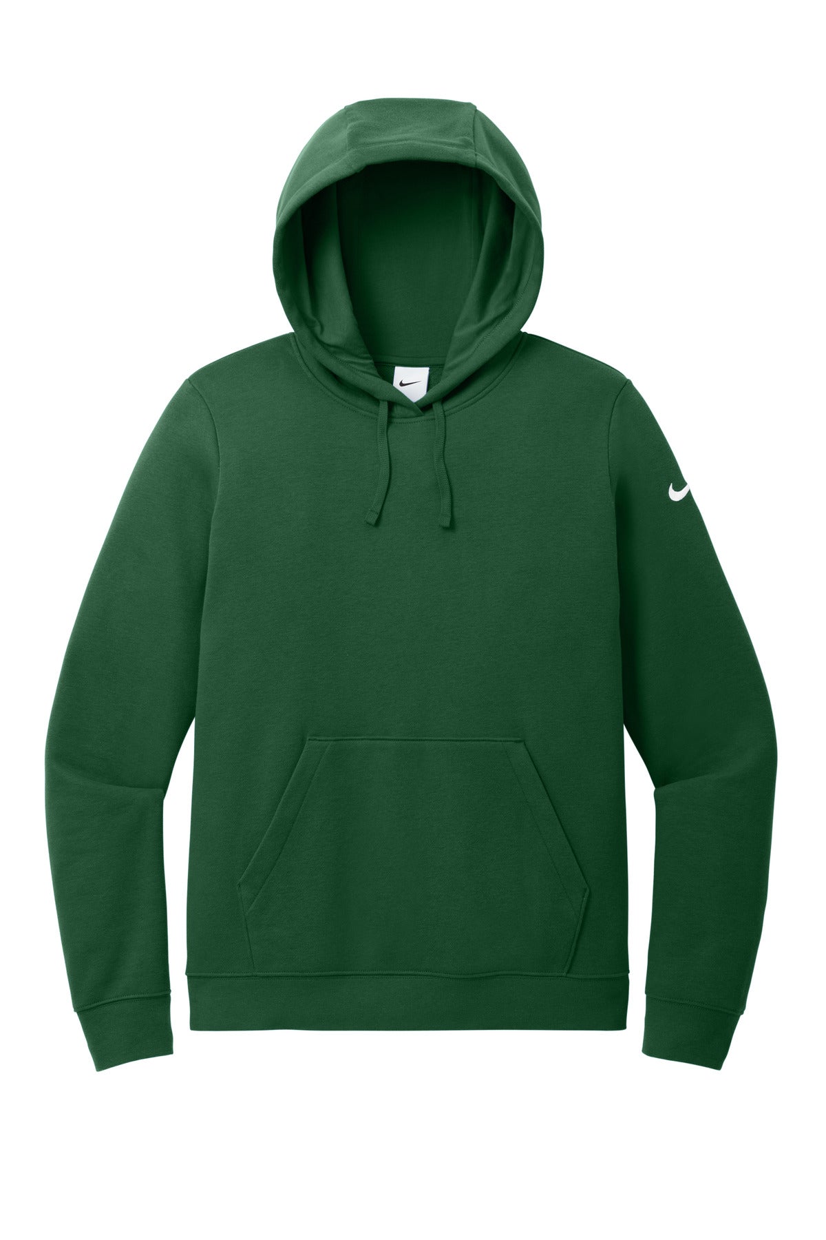 Nike Women's Club Fleece Sleeve Swoosh Pullover Hoodie NKFD9889