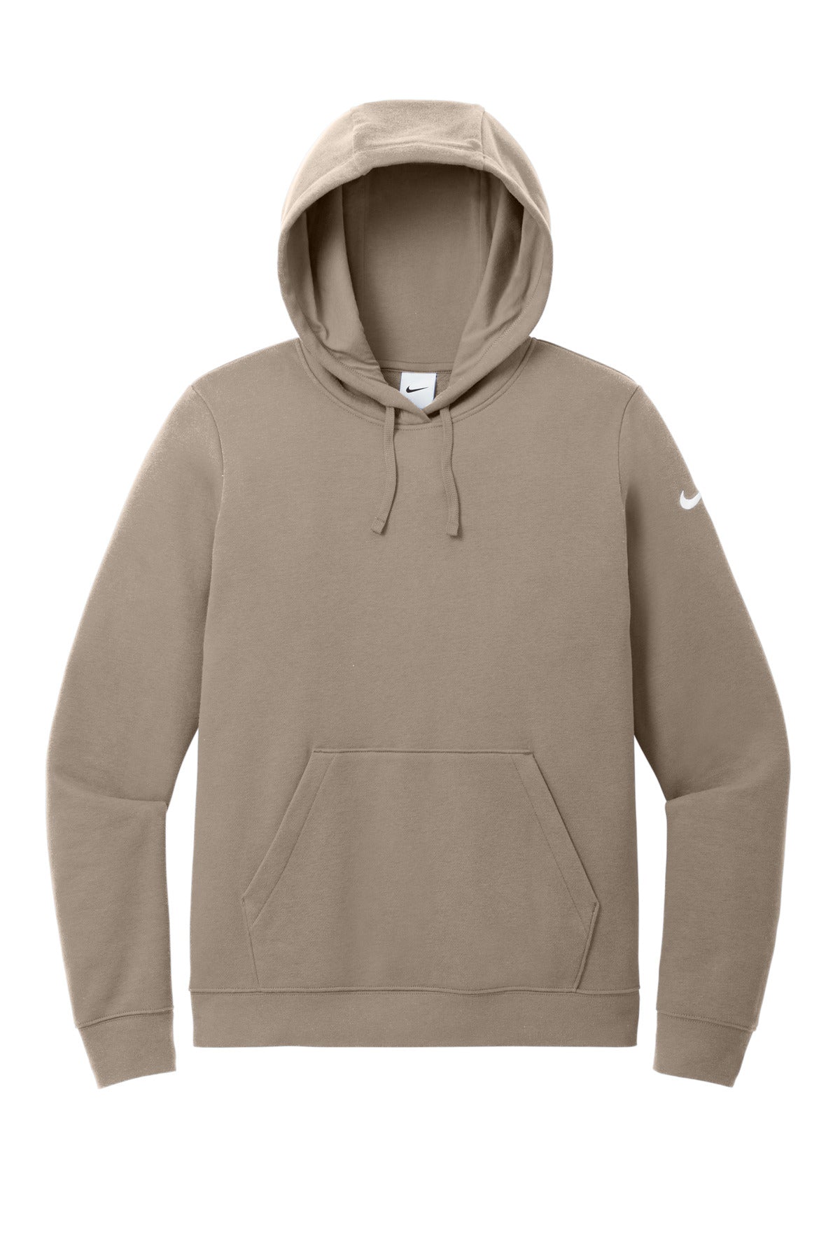 Nike Women's Club Fleece Sleeve Swoosh Pullover Hoodie NKFD9889