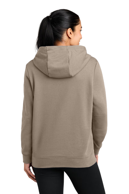 Nike Women's Club Fleece Sleeve Swoosh Pullover Hoodie NKFD9889