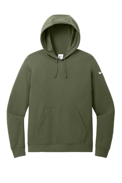 Nike Women's Club Fleece Sleeve Swoosh Pullover Hoodie NKFD9889