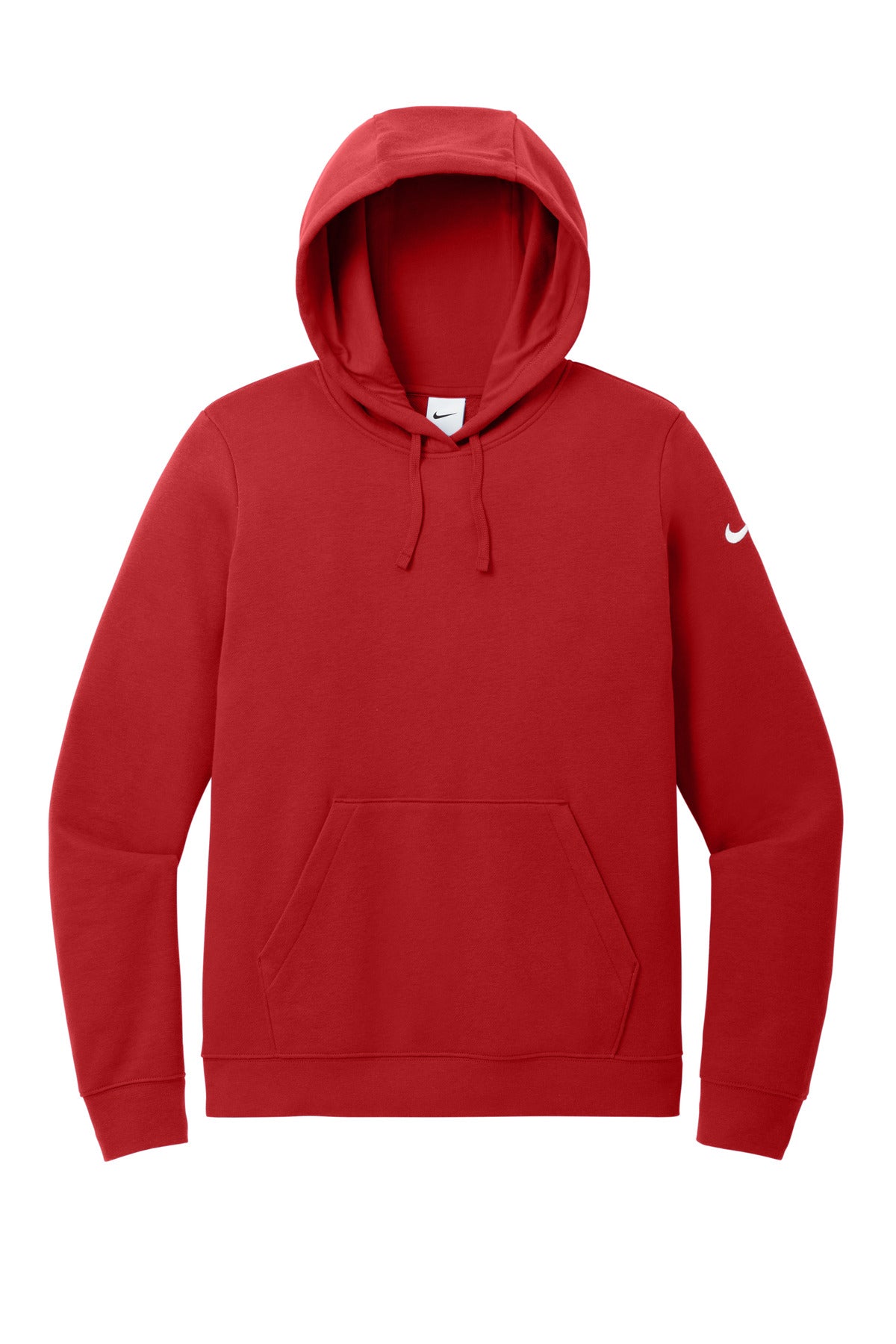 Nike Women's Club Fleece Sleeve Swoosh Pullover Hoodie NKFD9889