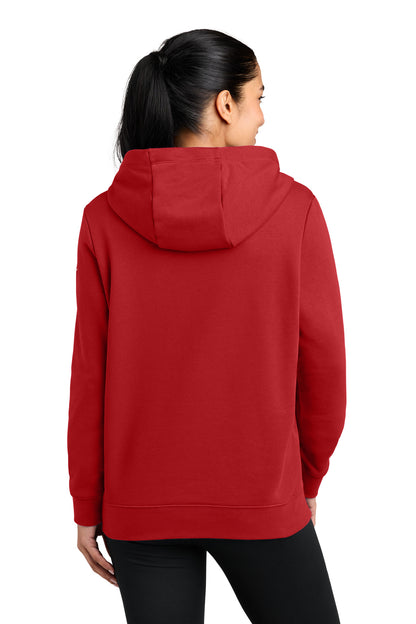 Nike Women's Club Fleece Sleeve Swoosh Pullover Hoodie NKFD9889