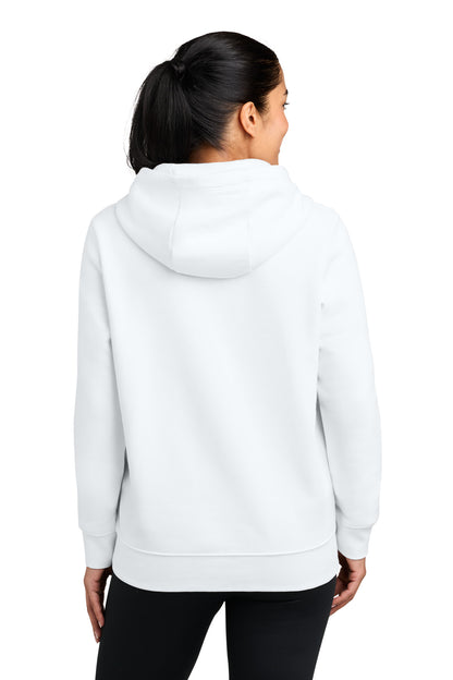 Nike Women's Club Fleece Sleeve Swoosh Pullover Hoodie NKFD9889