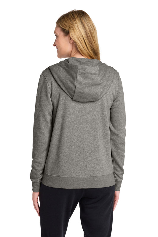 Nike Women's Club Fleece Sleeve Swoosh Full-Zip Hoodie NKFD9890