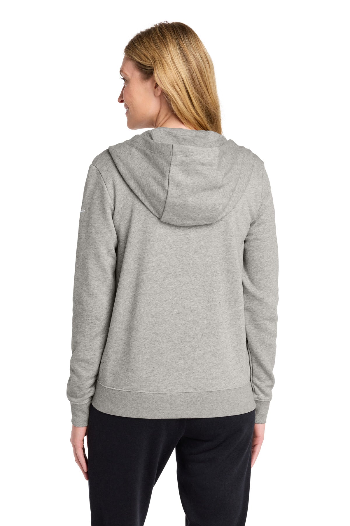 Nike Women's Club Fleece Sleeve Swoosh Full-Zip Hoodie NKFD9890