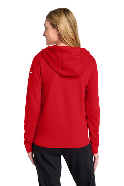 Nike Women's Club Fleece Sleeve Swoosh Full-Zip Hoodie NKFD9890