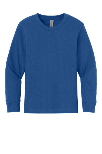 Next Level Apparel Youth Cotton Long Sleeve Tee NL3311