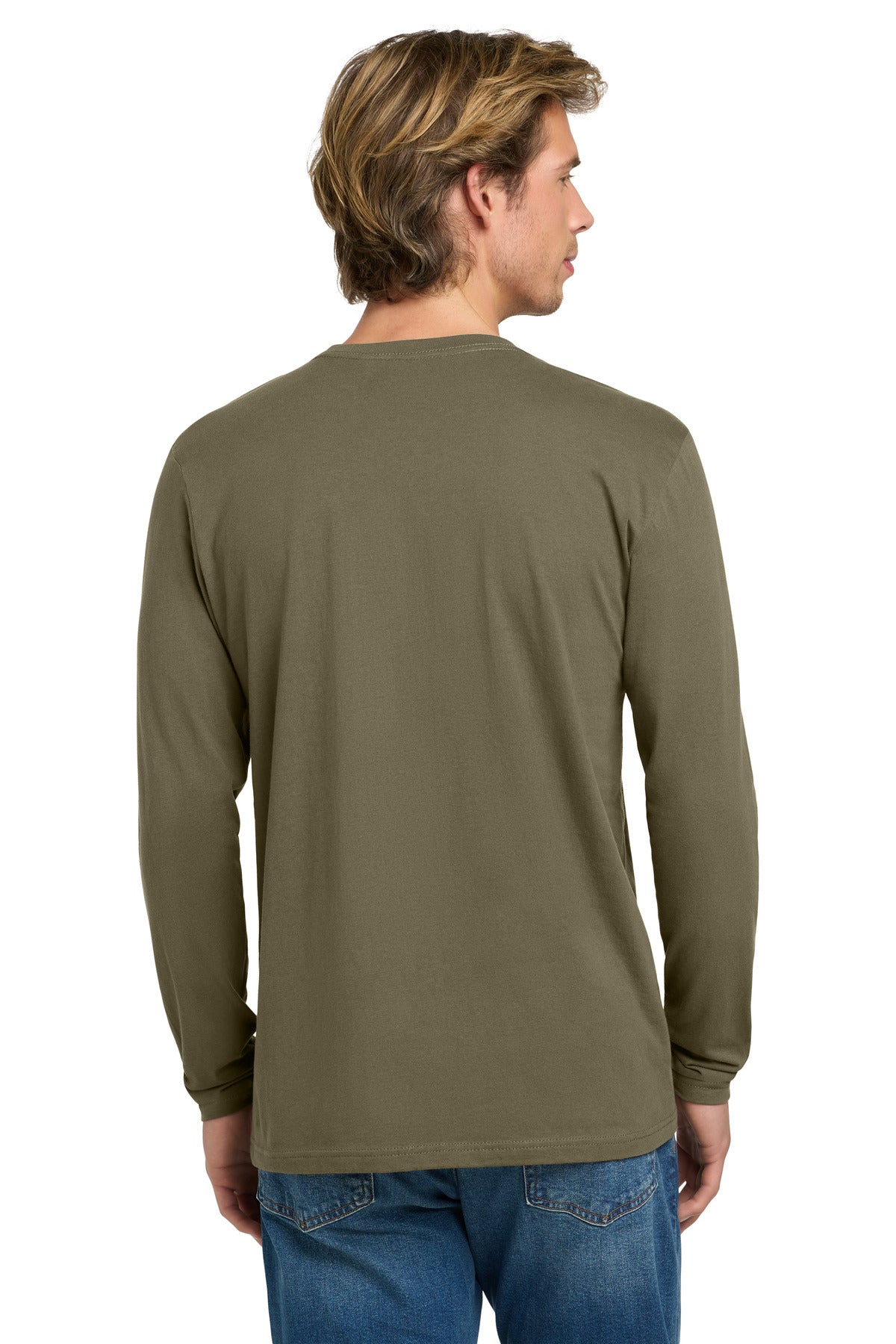 Next Level Apparel Cotton Long Sleeve Tee. NL3601
