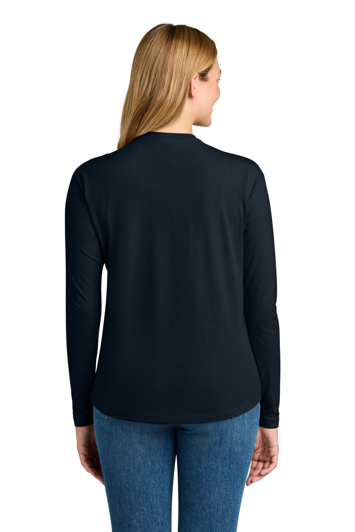 Next Level Apparel Women's Cotton Relaxed Long Sleeve Tee NL3911