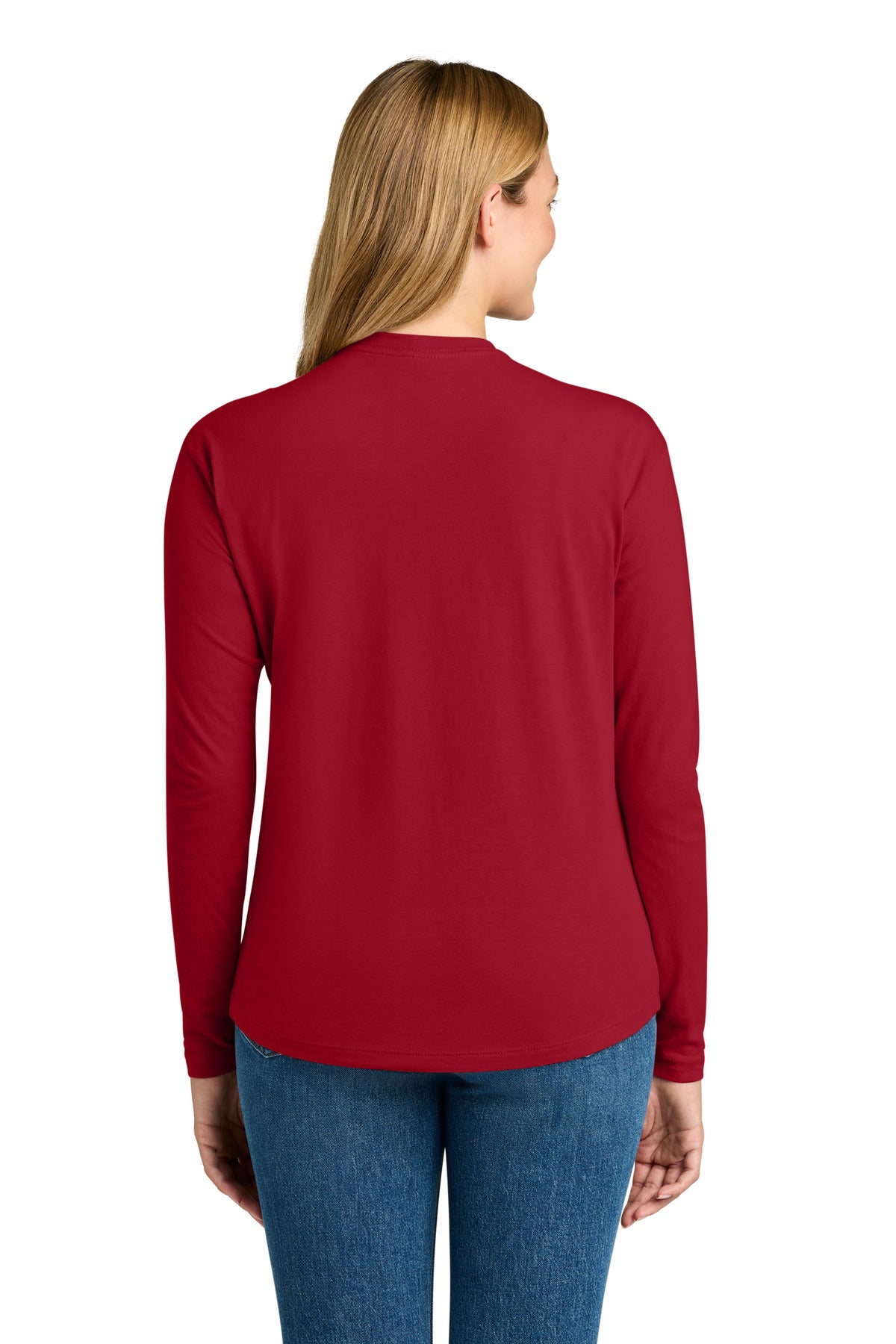 Next Level Apparel Women's Cotton Relaxed Long Sleeve Tee NL3911