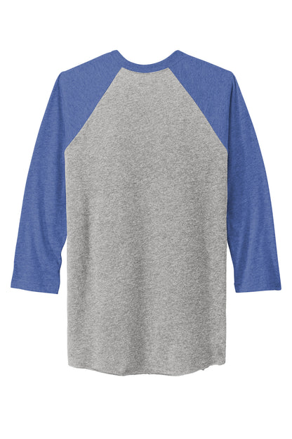 Next Level Apparel   Adult Tri-Blend 3/4-Sleeve Raglan Tee. NL6051