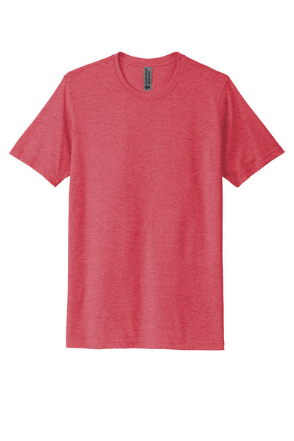 Next Level Apparel  Adult Poly/Cotton Tee. NL6200