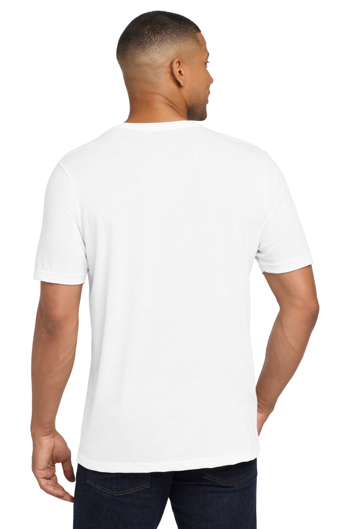 Next Level Apparel  Adult Poly/Cotton Tee. NL6200