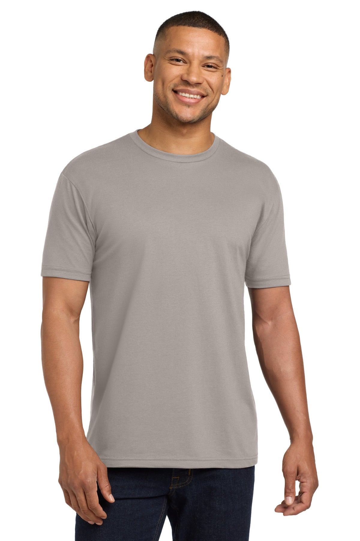 Next Level Apparel  Adult CVC Sueded Tee. NL6410