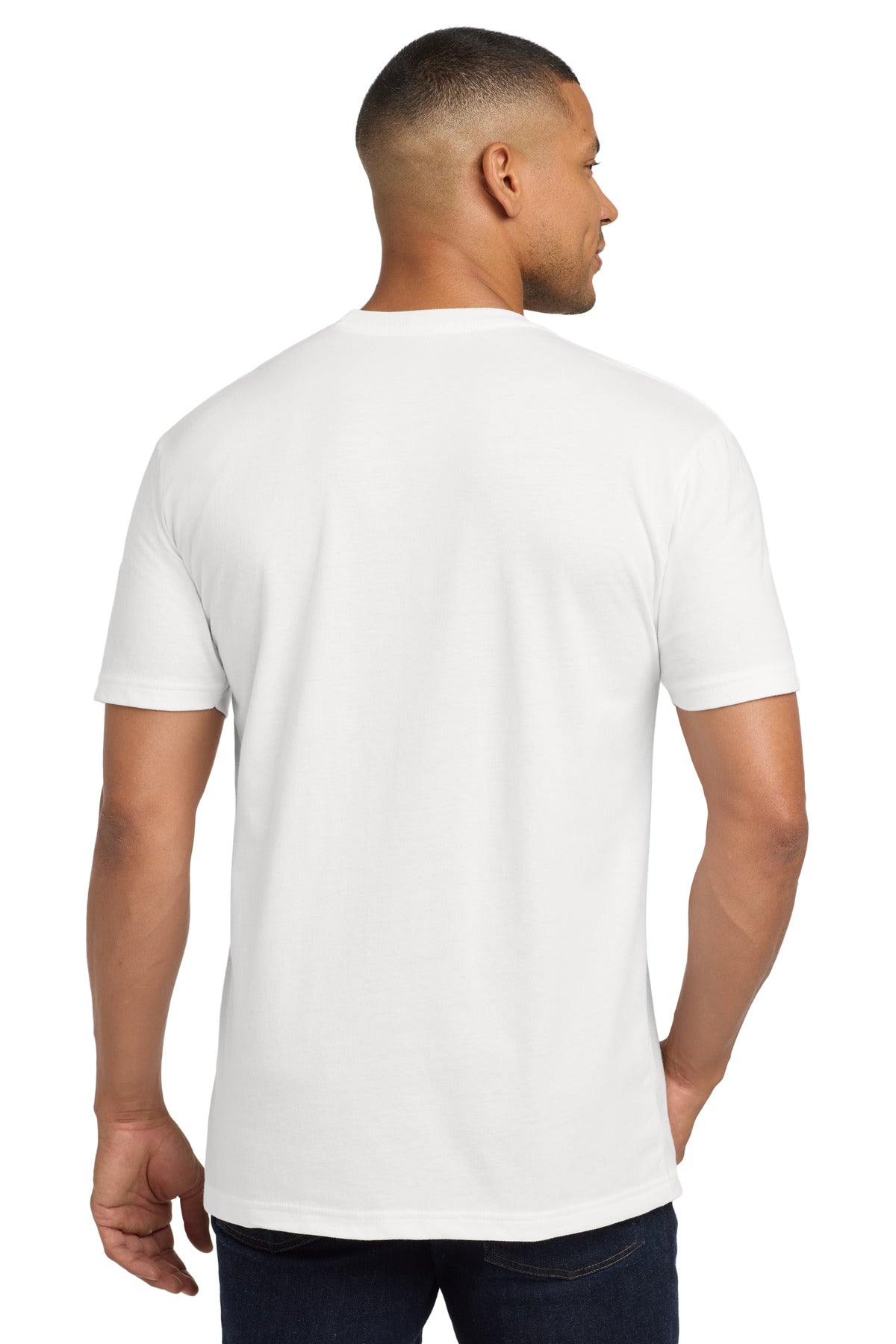 Next Level Apparel  Adult CVC Sueded Tee. NL6410