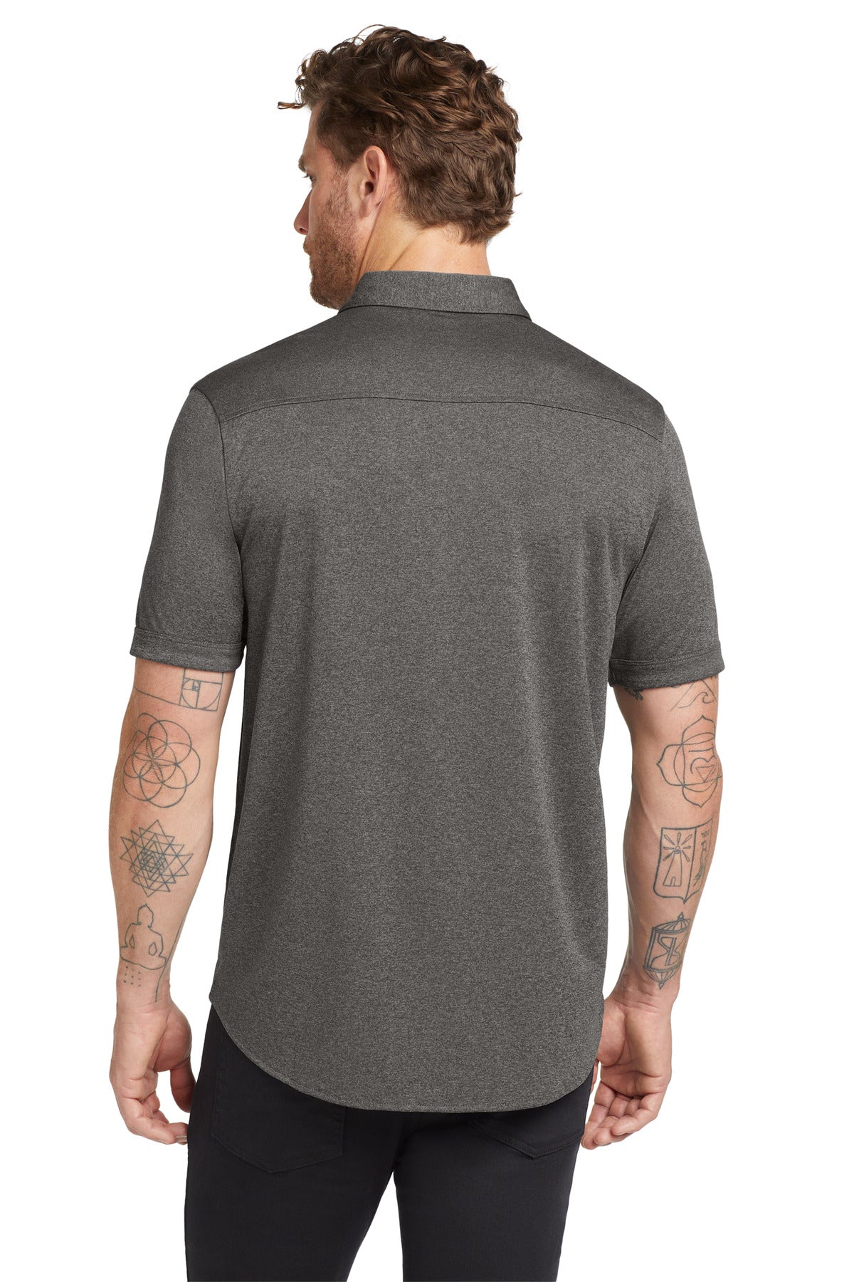 OGIO  Gravitate Full-Button Polo. OG141