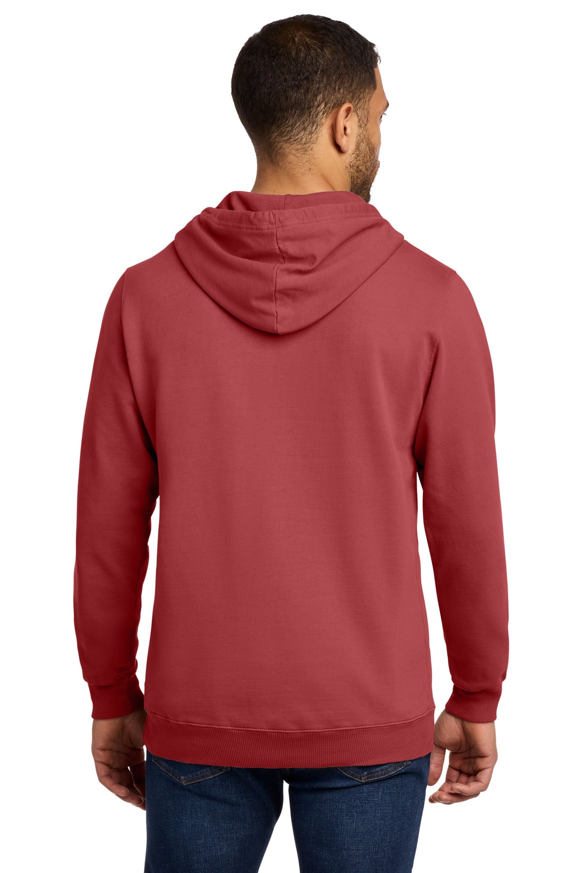 Port & Co Beach Wash Garment-Dyed Pullover Hooded Sweatshirt. PC098H