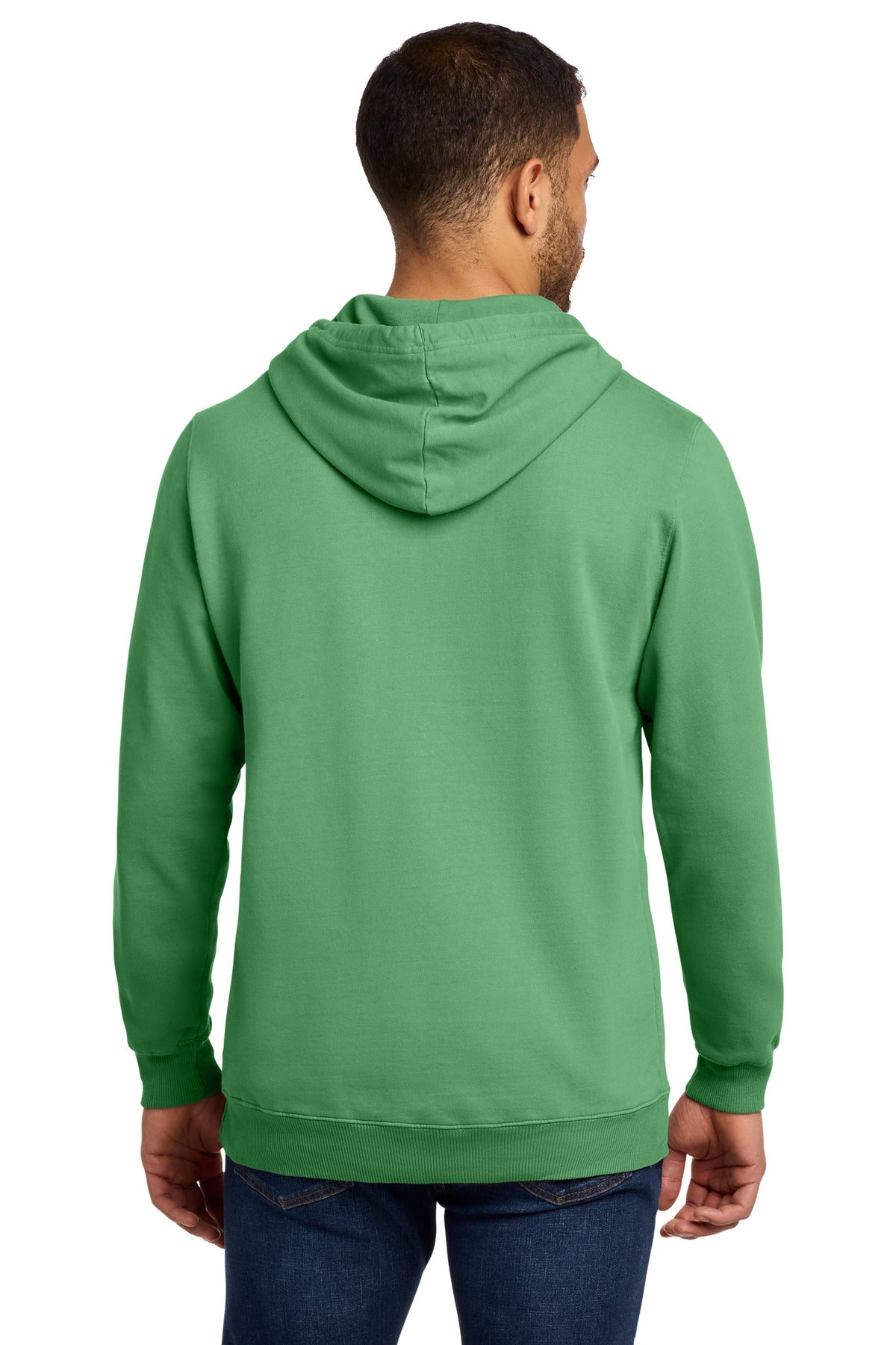 Port & Co Beach Wash Garment-Dyed Pullover Hooded Sweatshirt. PC098H