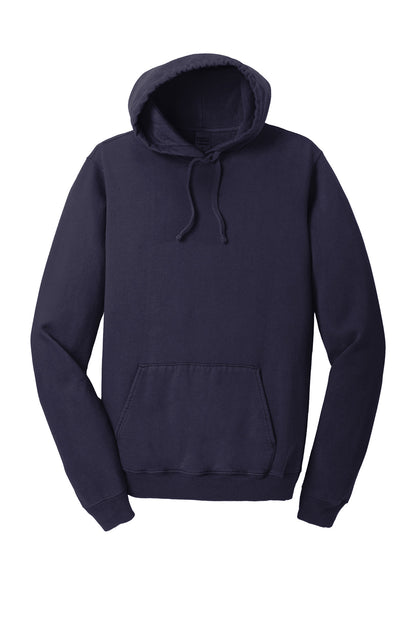 Port & Co Beach Wash Garment-Dyed Pullover Hooded Sweatshirt. PC098H